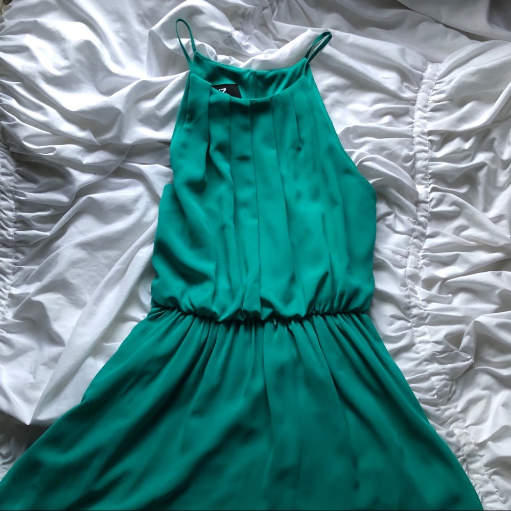 Green Woman’s Summer Dress
